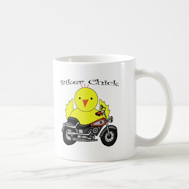 Biker Chick Coffee Mug (Right)