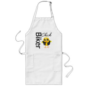 Biker Chick Long Apron