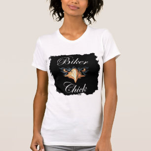 biker chick T-Shirt