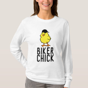 BIKER CHICK, T-shirts moto pour dames