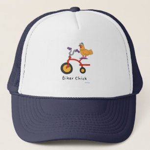 Biker Chick Trucker Hat