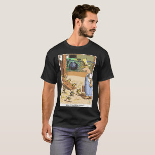 Biker Chicks Original Cartoon black shirt
