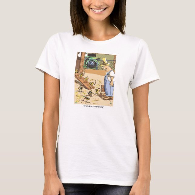 Biker Chicks T-shirt (Front)