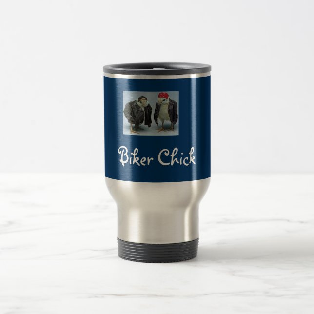 Biker Chicks Travel Mug (Center)