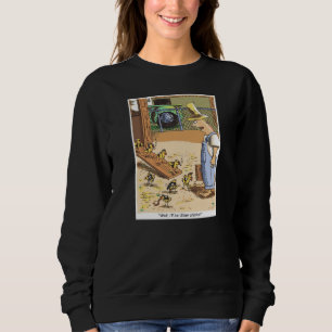 Biker Chicks women black sweatshirt
