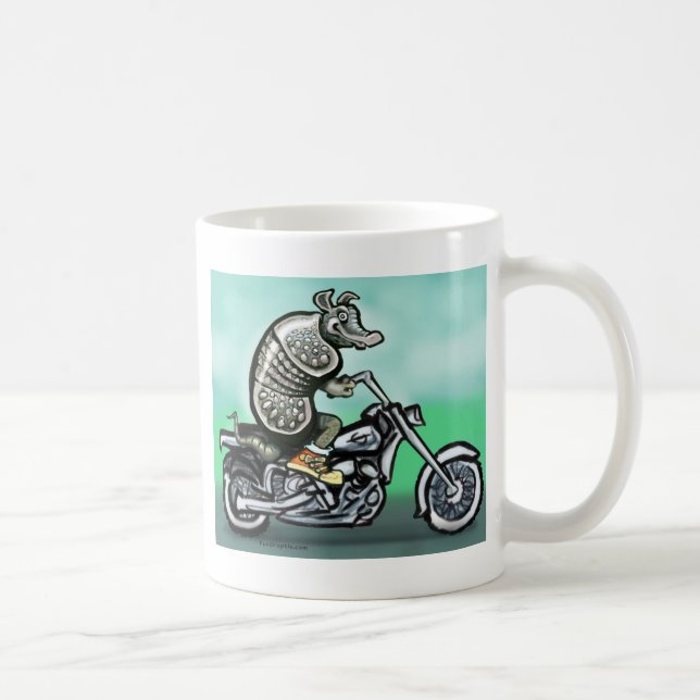Biker Club Dillo Coffee Mug (Right)