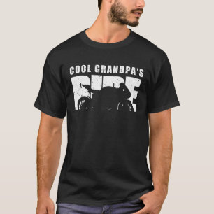 Biker Cool Grandpas Ride Motorcycles T-Shirt