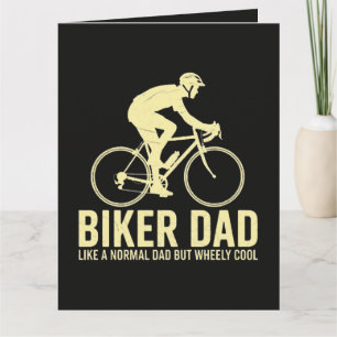 Biker Dad Like A Normal Dad Thank You Card