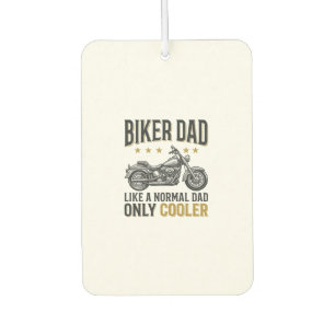 Biker Dad Vintage Motorcycle Quote Shirt_1 Air Freshener
