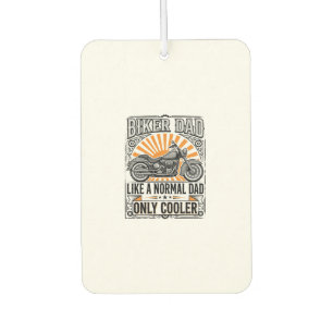 Biker Dad Vintage Motorcycle Vector Design_1 Air Freshener