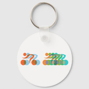 Biker freak keychain