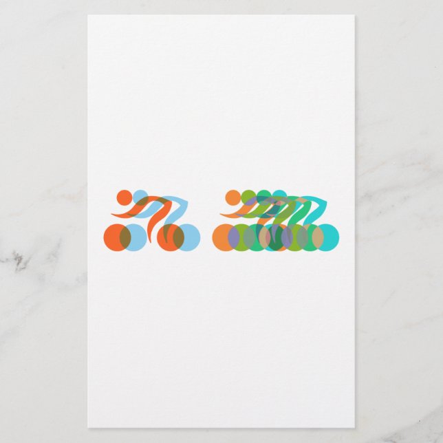 Biker freak stationery (Front)