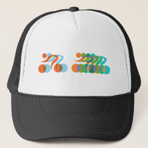 Biker freak trucker hat