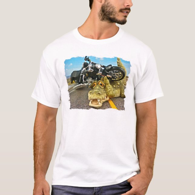 Biker Gator T-Shirt (Front)