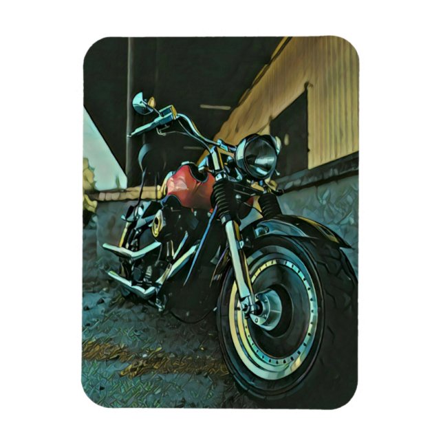 Biker gifts magnet (Vertical)