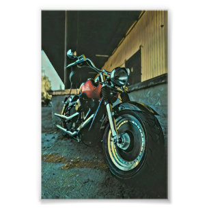 Biker gifts photo print