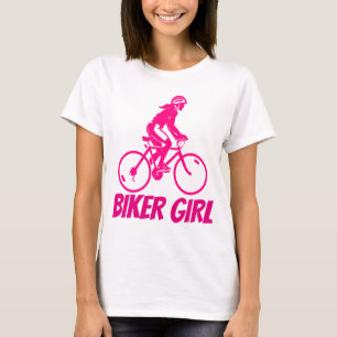 BIKER GIRL, T-shirts femme BICYCLE