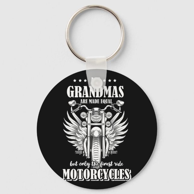 Biker Grandpa Limited Edition For Biking Keychain (Front)