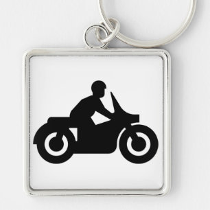 BIKER GUY KEYCHAIN
