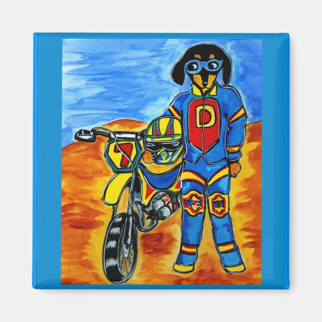 Biker Joanne Magnet (Front)