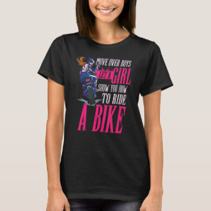 Biker  Let A Girl Show You How To Ride T-Shirt