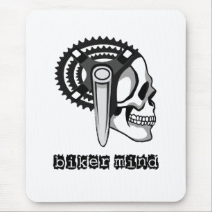 Biker Mind Mouse Pad
