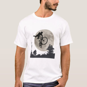 Biker Moon Cyclist T-Shirt