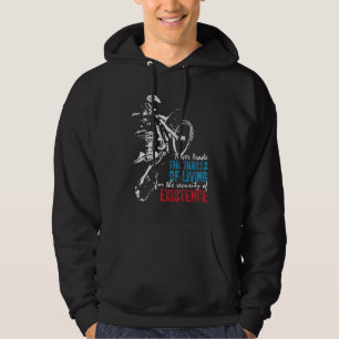 Biker Motorcycle Dad Father Riding Dirt Biking Spe Hoodie