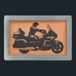 biker motorcycle moto goldwing belt buckle<br><div class="desc">a biker motorcycle moto goldwing</div>