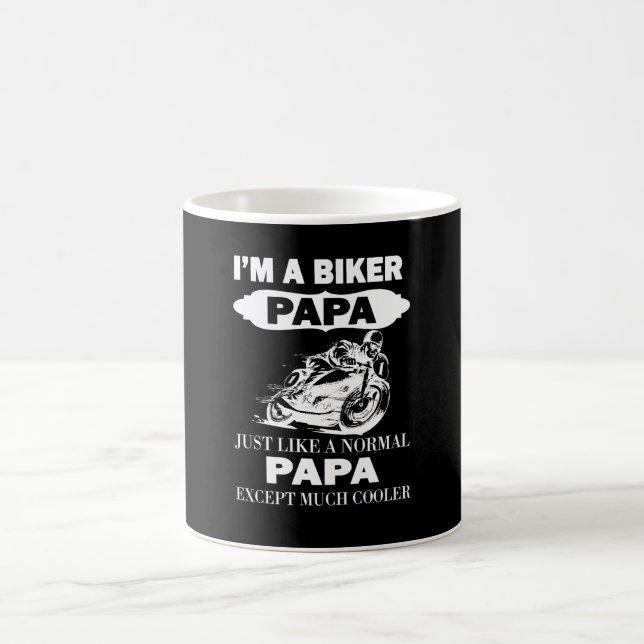 Biker PaPa Coffee Mug (Center)