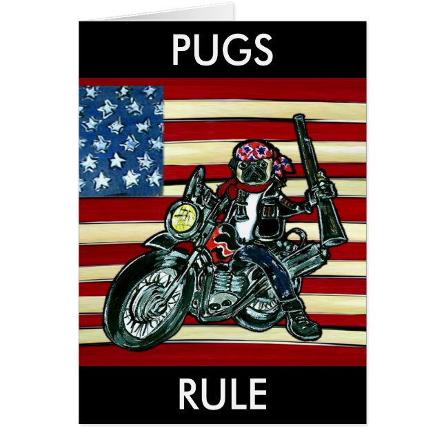 Biker Pug (Front)