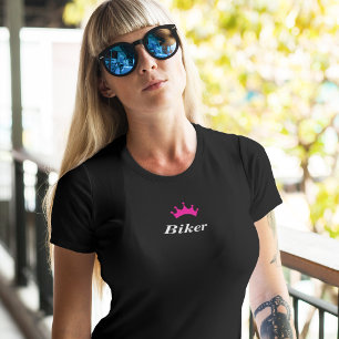 Biker Queen motorcycle t-shirt