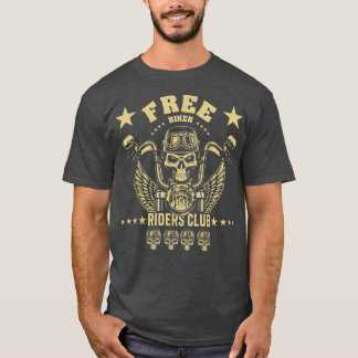 Biker Rocker Motorcycle Bike Biking Racing Motorcy T-Shirt