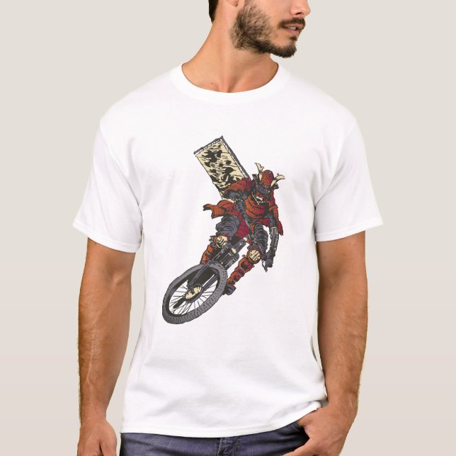 Biker Samurai T-Shirt (Front)