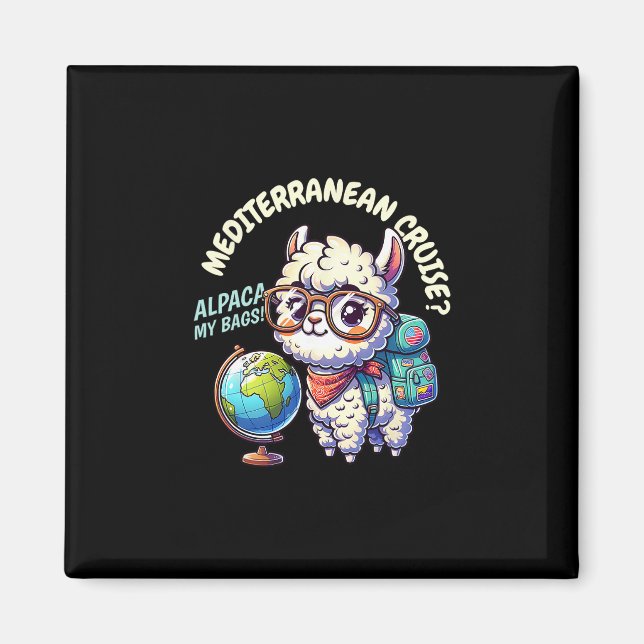 Biker Santa 67 Crew Funny Christmas Leather Jacket Magnet (Front)