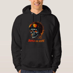 Biker Skeleton Mystic Death Bone Hoodie
