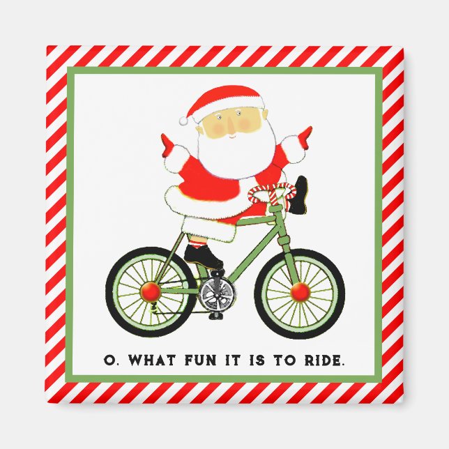 biker stocking stuffers magnet (Front)