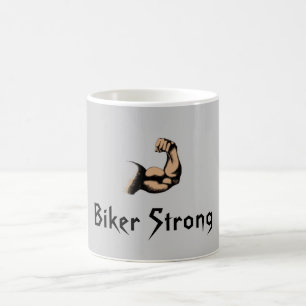 Biker Strong Morphing Mug