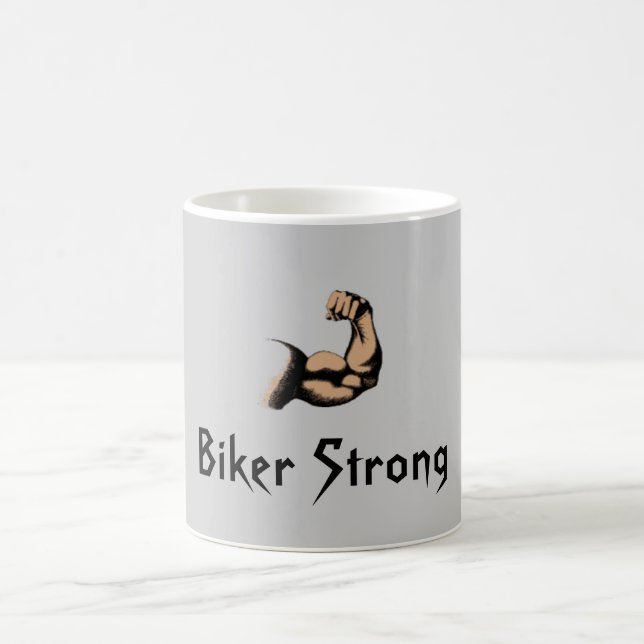 Biker Strong Morphing Mug (Center)