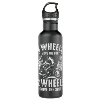 Biker Supermoto Street Bike Racing Motorcycle 710 Ml Water Bottle