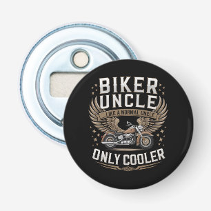 Biker Uncle Motorcycle Father's Day Bottle Opener