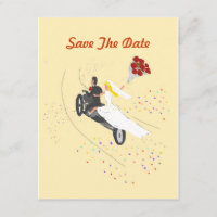 Biker Wedding Save The Date