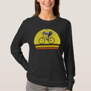 Biker Wildlife Forest Animal Nature Cycling Squirr T-Shirt