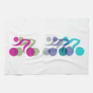 Bikers cool logo kitchen towel