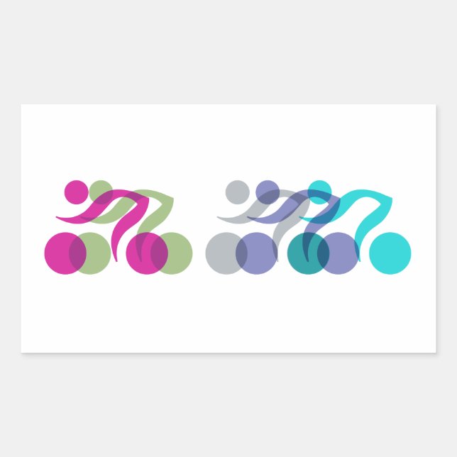 Bikers cool logo sticker (Front)
