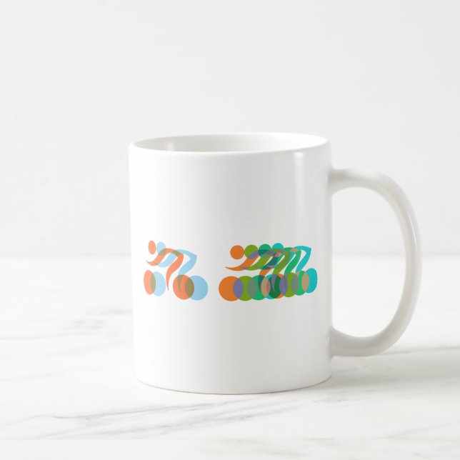 Bikers, Cyclers Freaks Coffee Mug (Right)