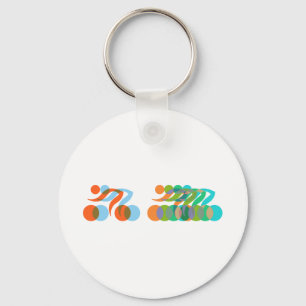 Bikers, Cyclers Freaks Keychain