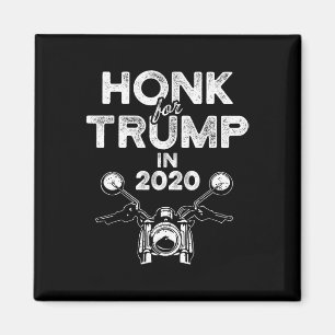 Bikers For Pro Trump 2020 Honk Motorcycle Rider Magnet