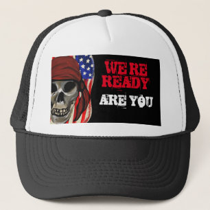 BIKERS FOR TRUMP TRUCKER HAT