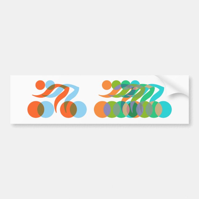 Bikers Freak Bumper Sticker (Front)